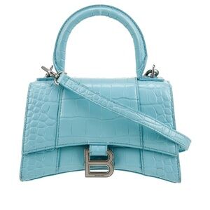 balenciaga hourglass.croc xs